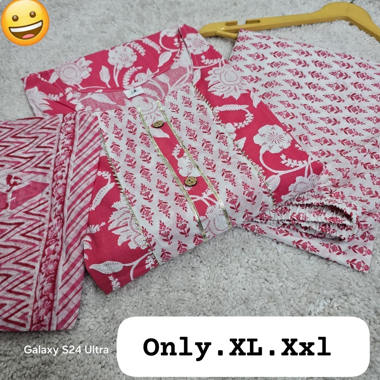 JAIPURI PRINT KURTI SET