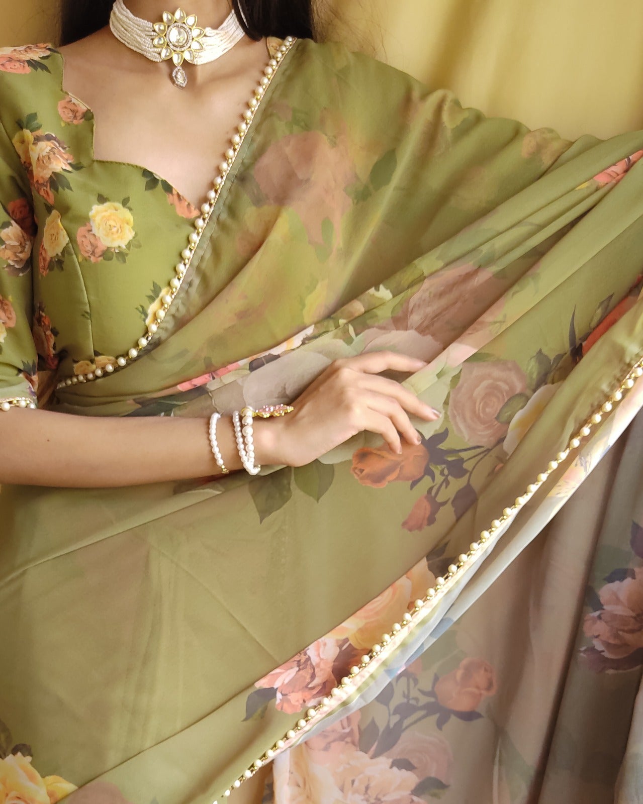 Georgette Saree