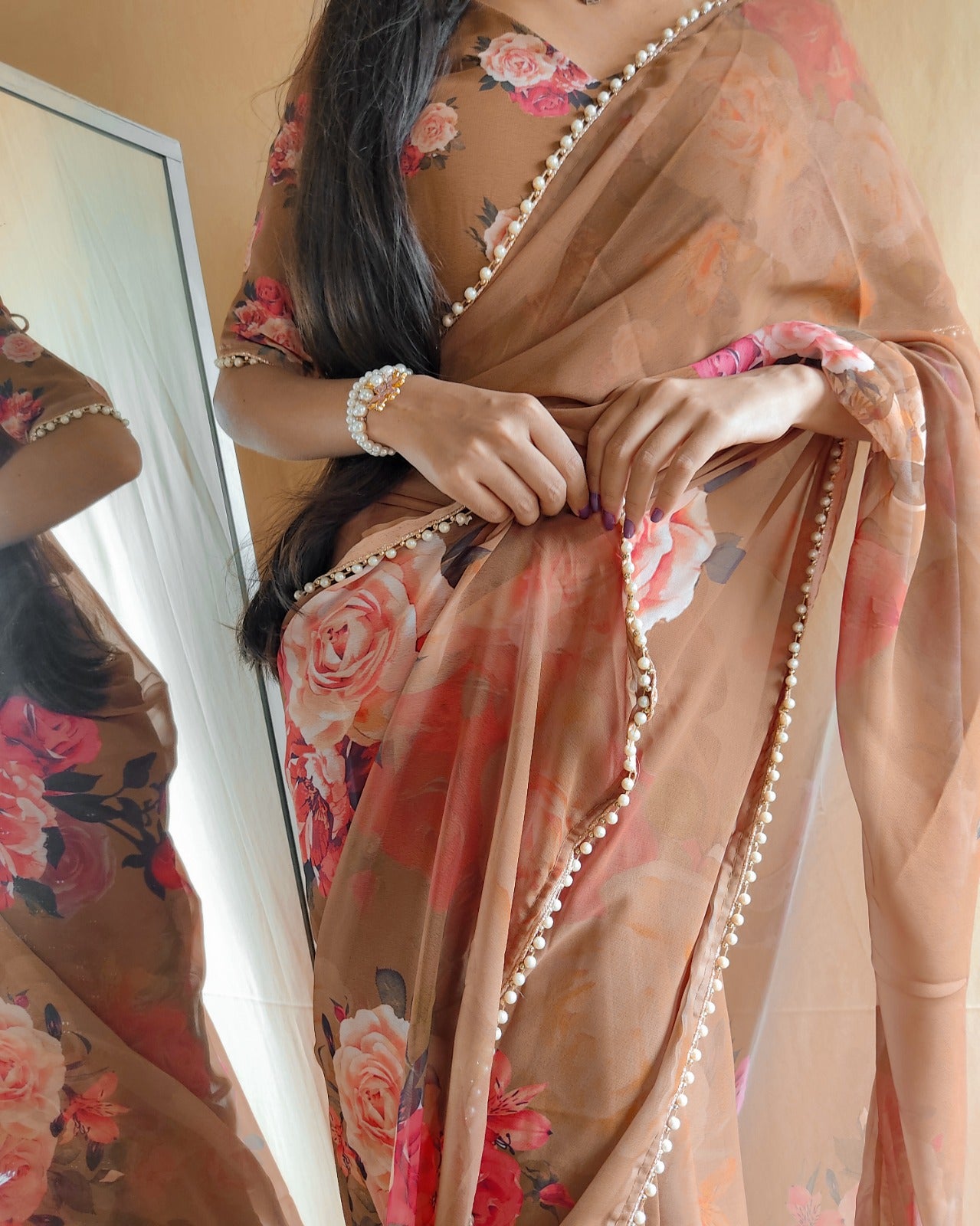Georgette Saree