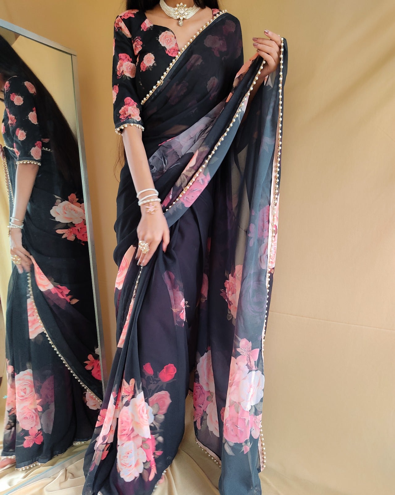 Georgette Saree