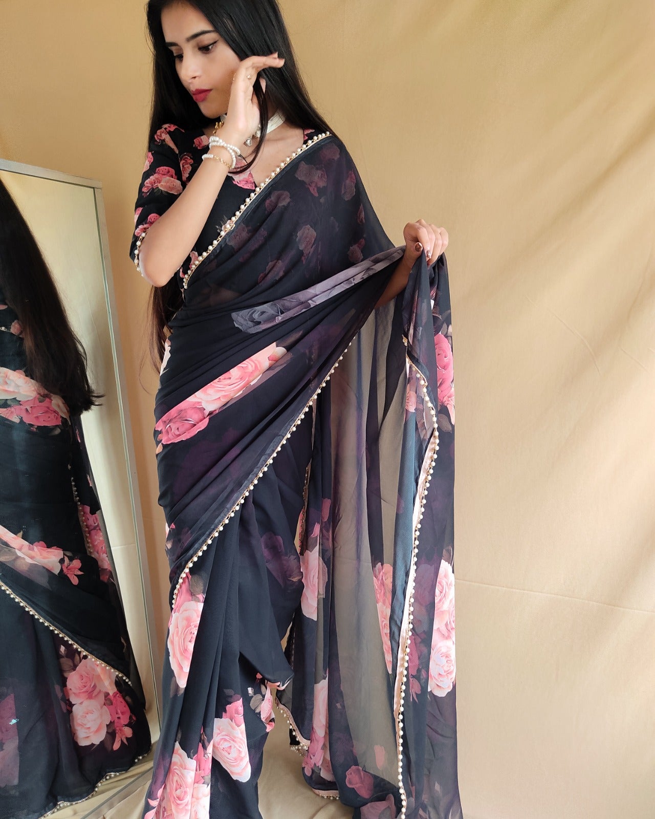 Georgette Saree