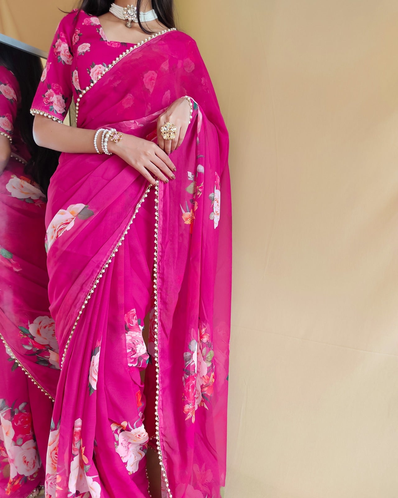 Georgette Saree