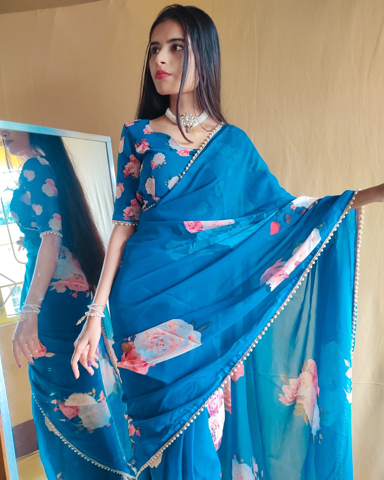 Georgette Saree