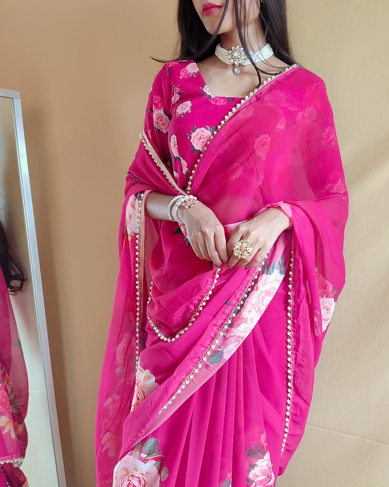Georgette Saree
