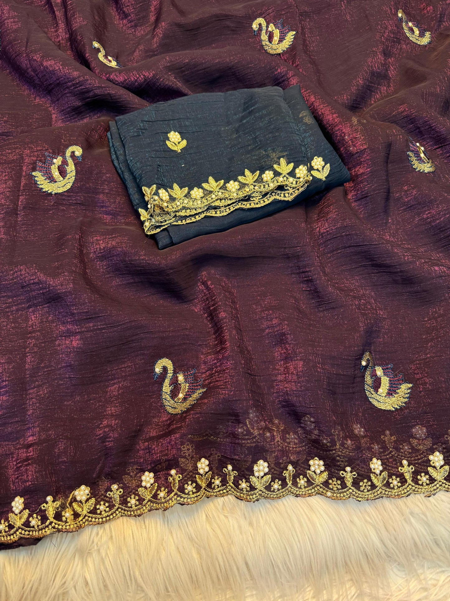 Soft Crunchy Saree
