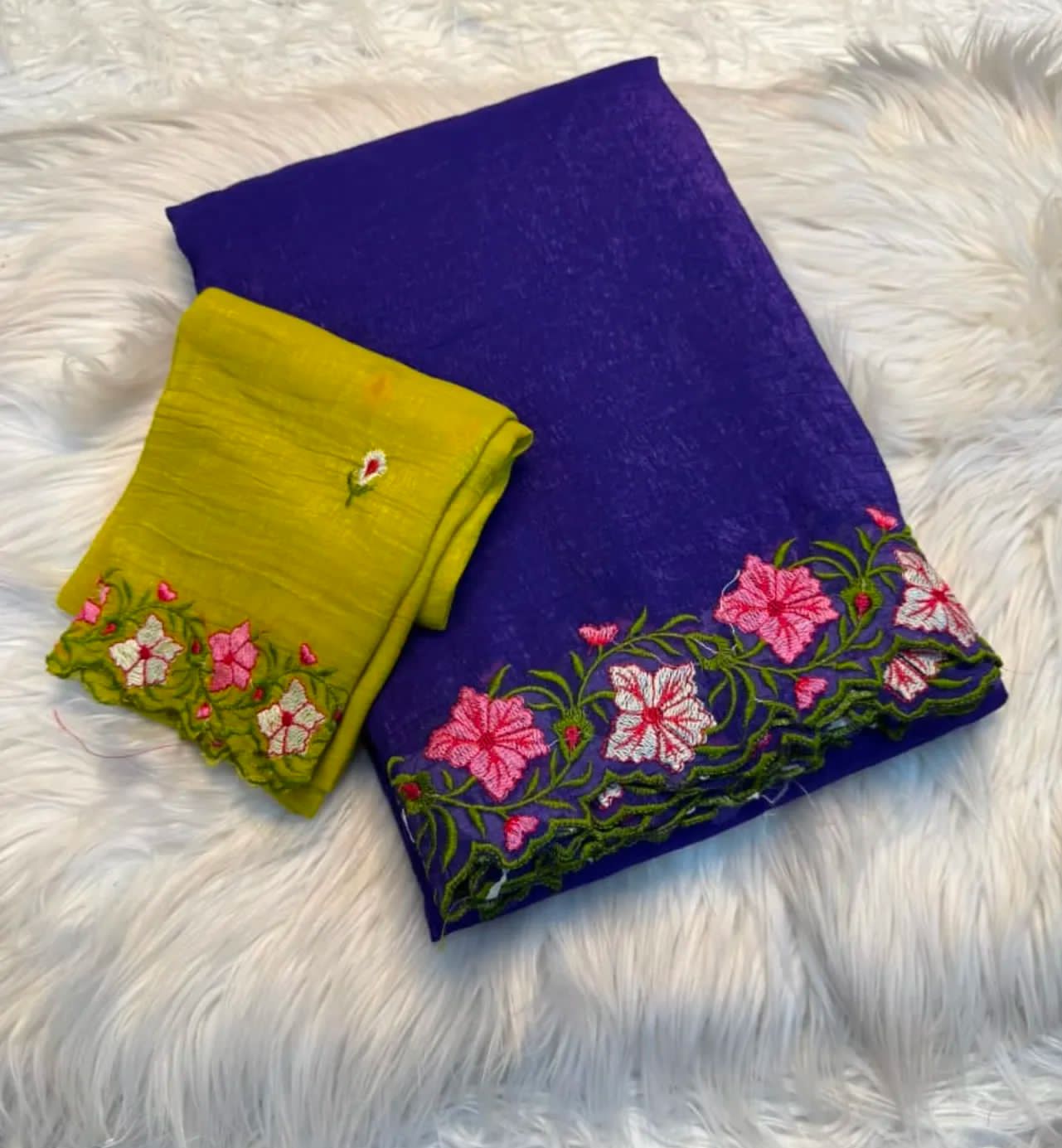 Soft Crunchy Saree