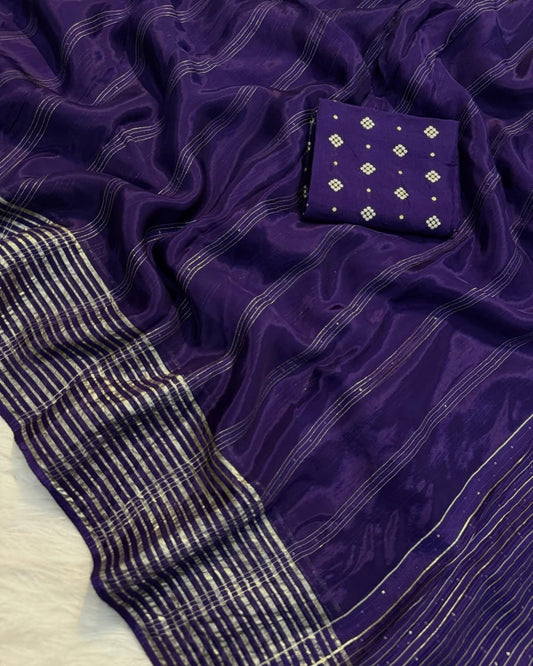 Jacquard Saree