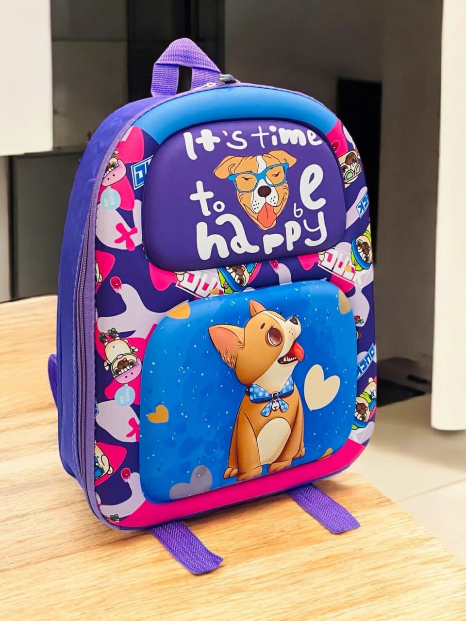 KIDS KINDERGARTEN 3D EMBOSS BACKPACK