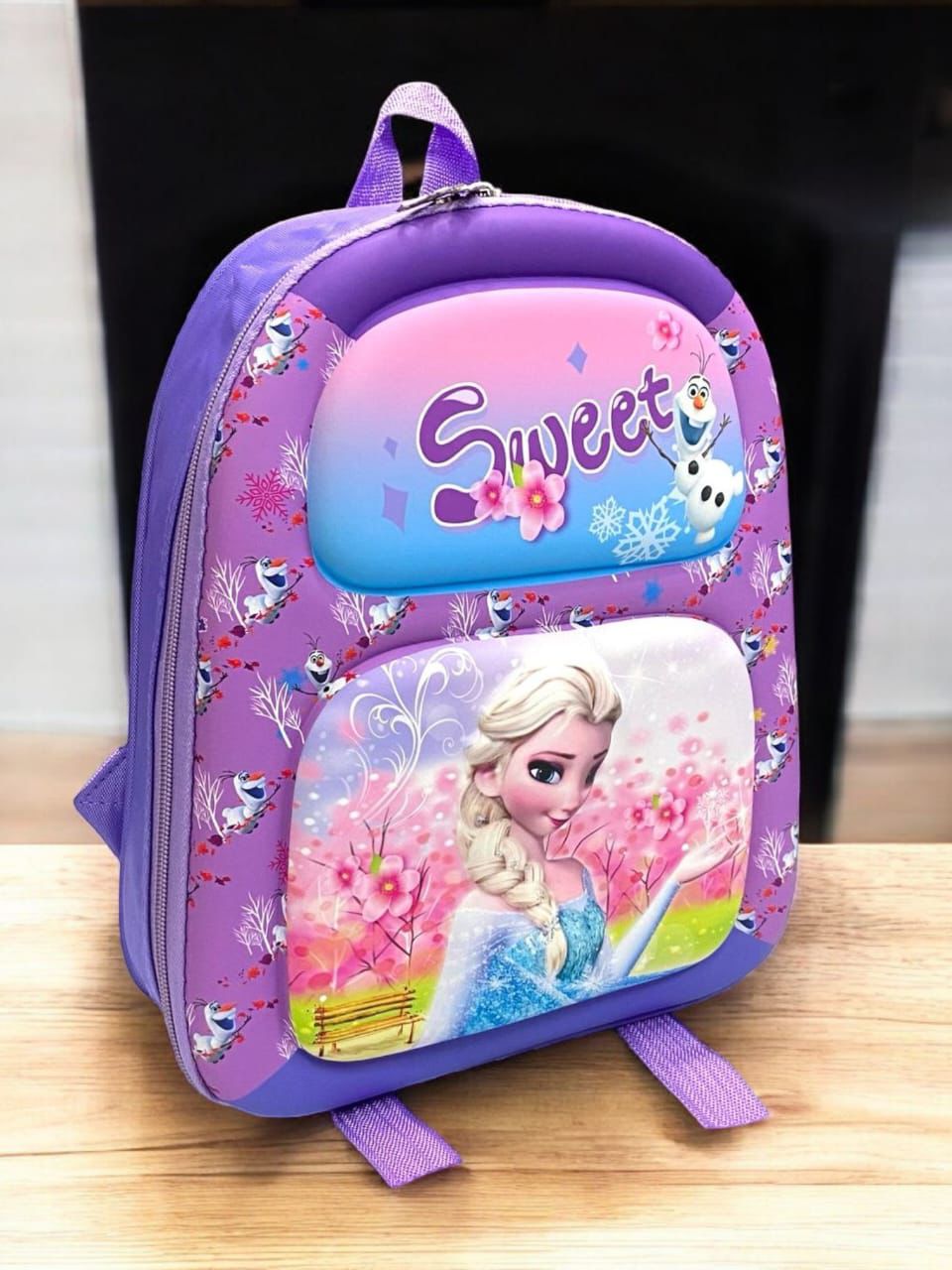 KIDS KINDERGARTEN 3D EMBOSS BACKPACK