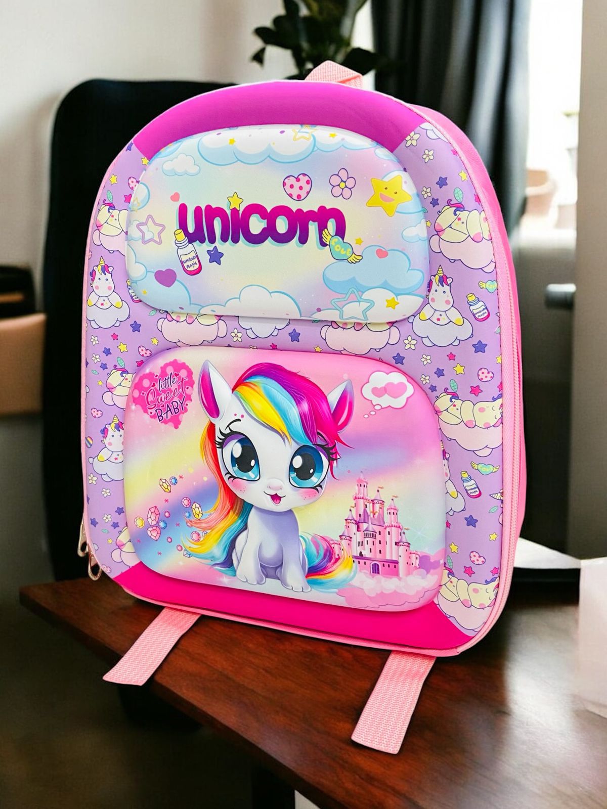 KIDS KINDERGARTEN 3D EMBOSS BACKPACK