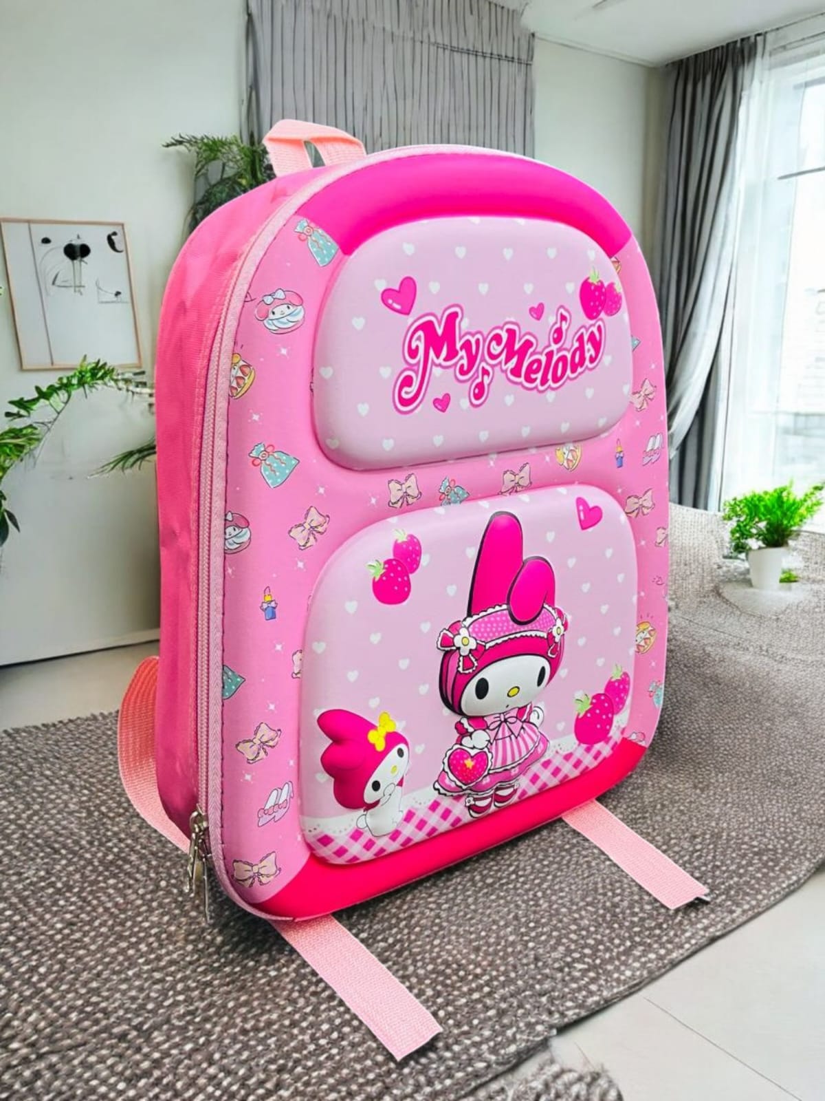 KIDS KINDERGARTEN 3D EMBOSS BACKPACK
