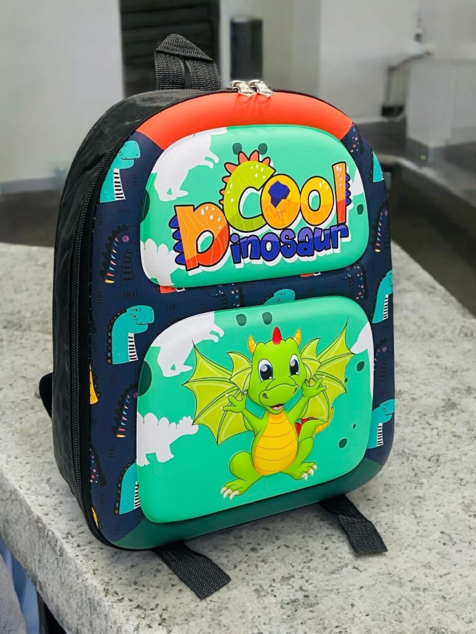 KIDS KINDERGARTEN 3D EMBOSS BACKPACK