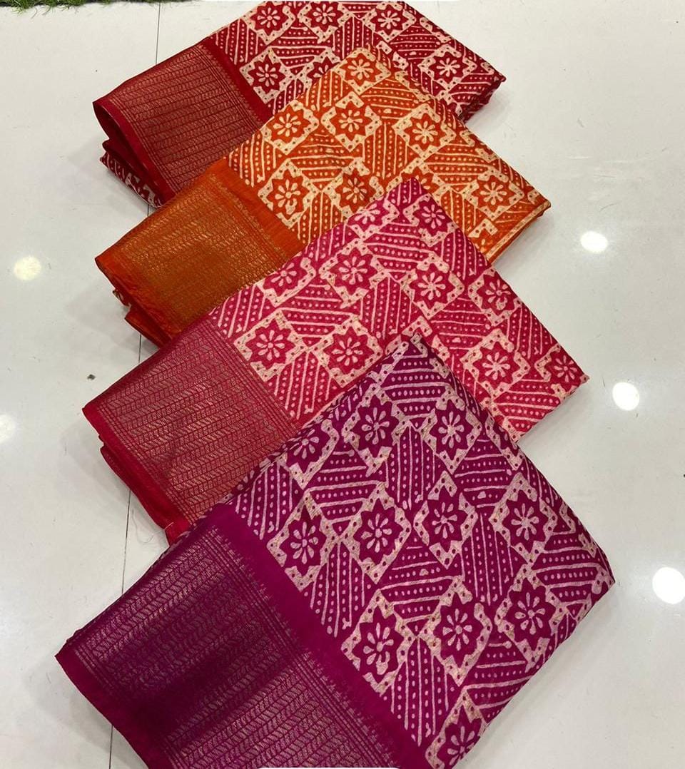 Cotton Silk Saree