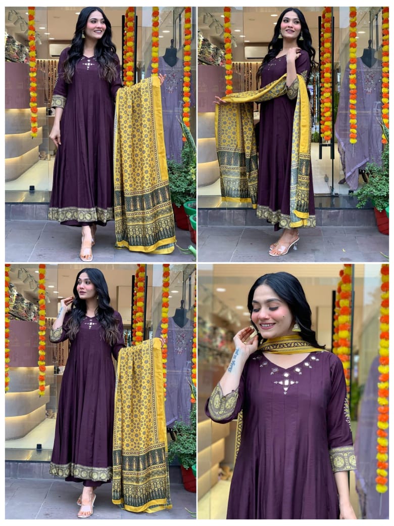 Anarkali Kurta Set