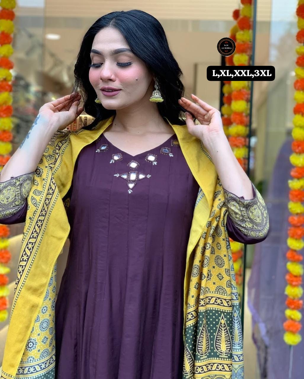 Anarkali Kurta Set