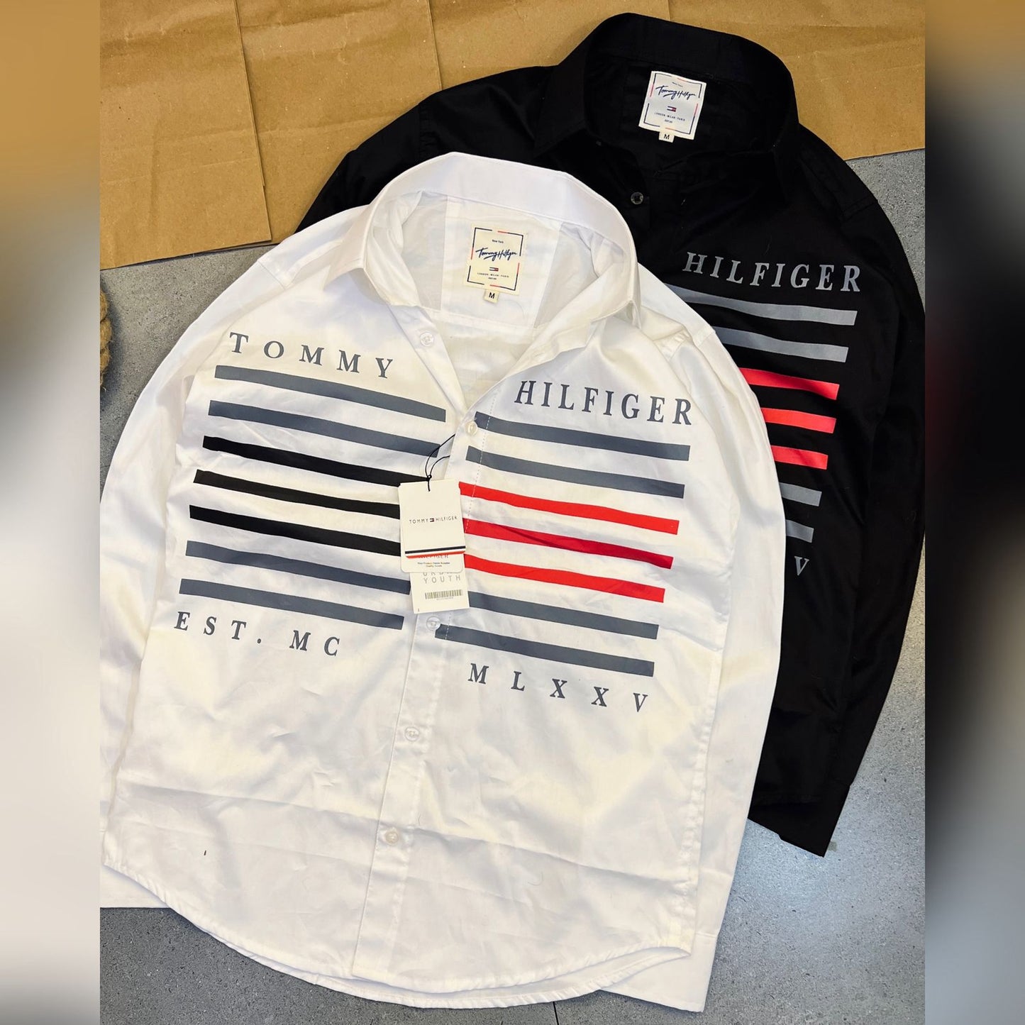 TOMMY HILFIGER MENS SHIRTS