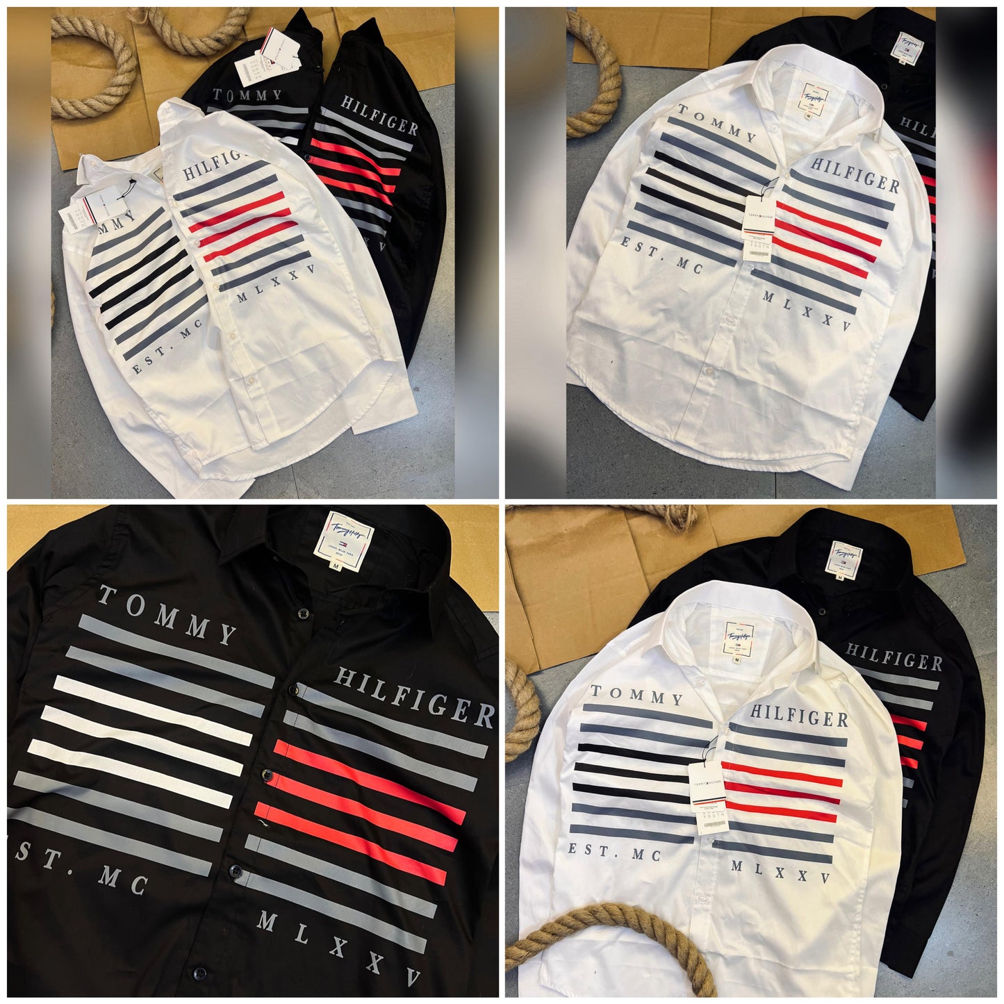 TOMMY HILFIGER MENS SHIRTS