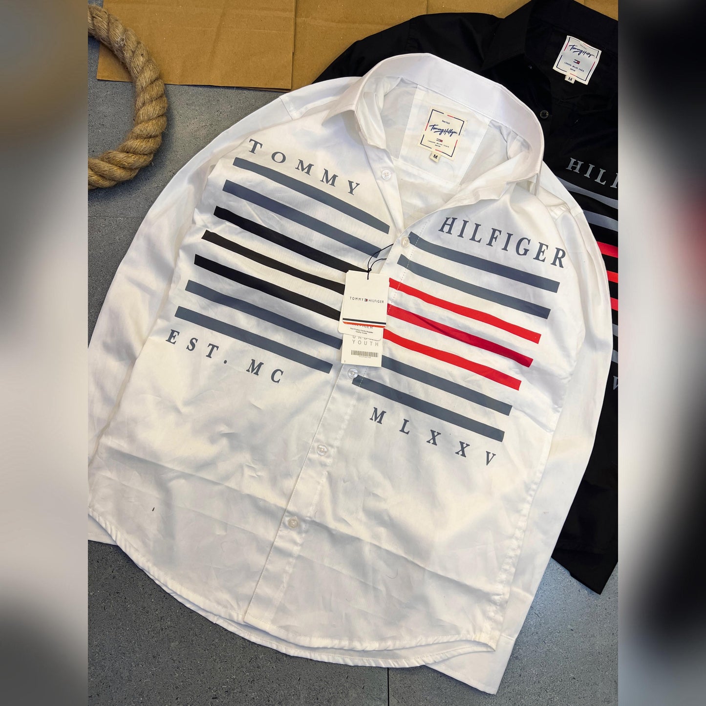 TOMMY HILFIGER MENS SHIRTS