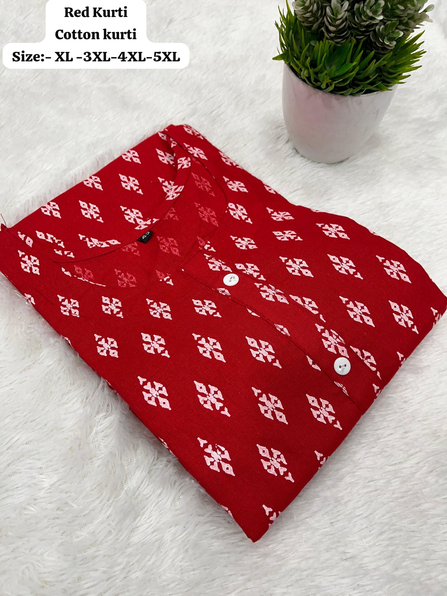 Pure Cotton Kurti
