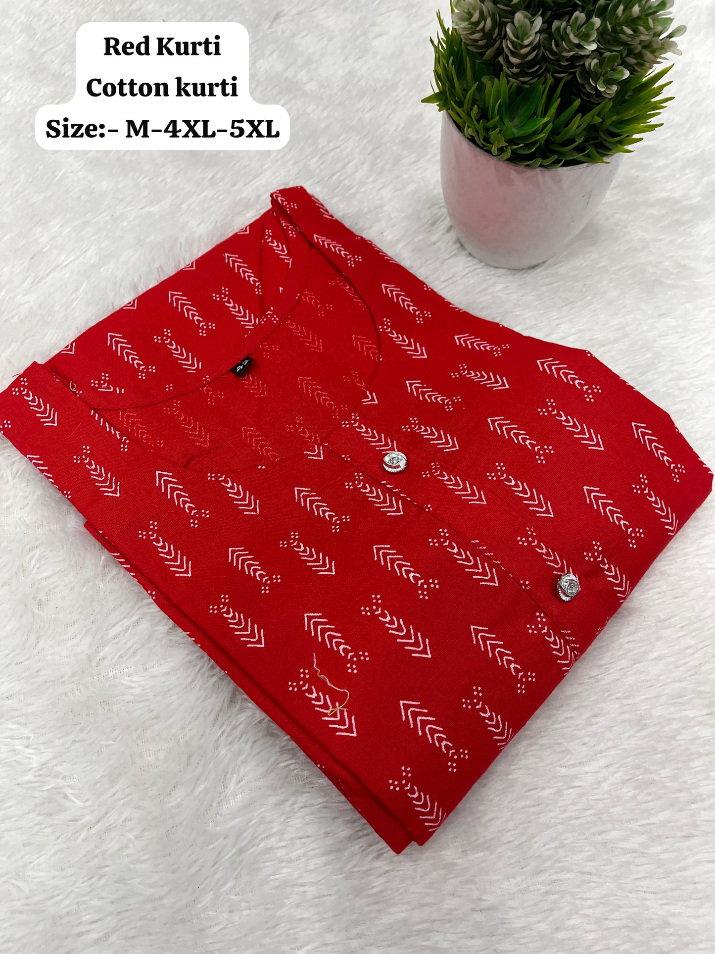 Pure Cotton Kurti