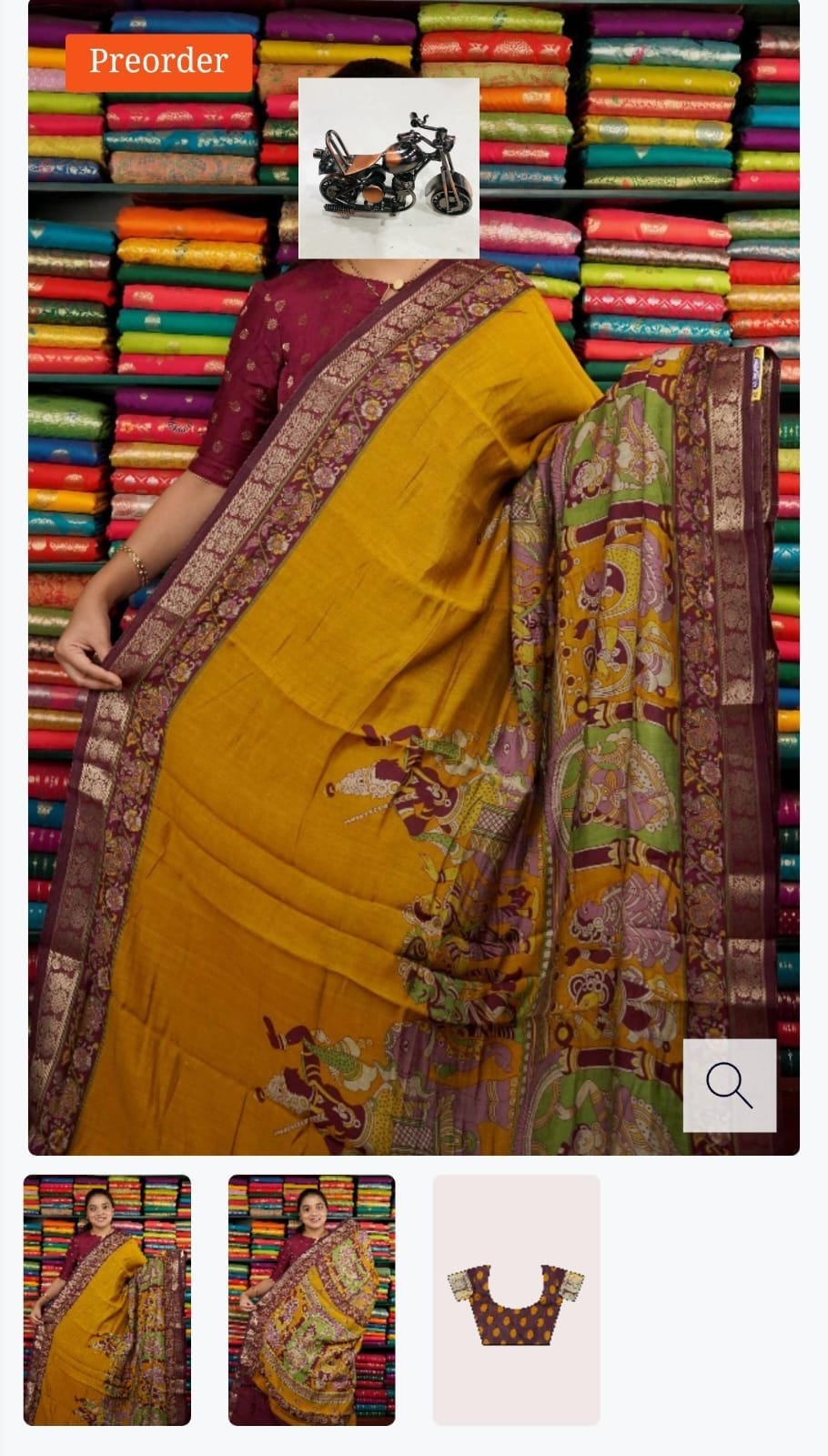 Mangalagiri Silk Saree