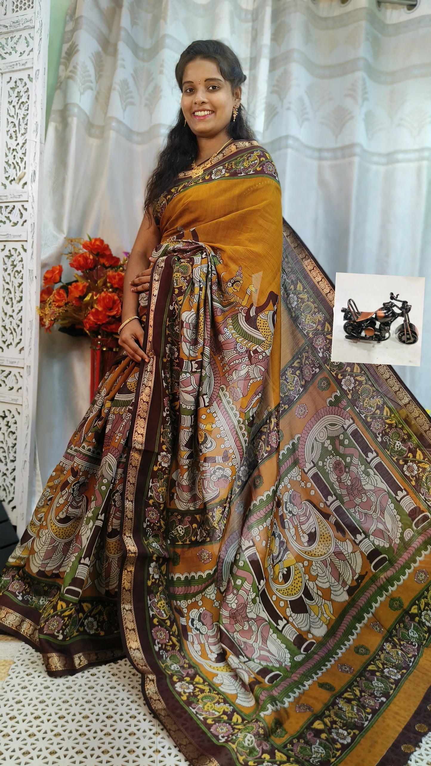 Mangalagiri Silk Saree