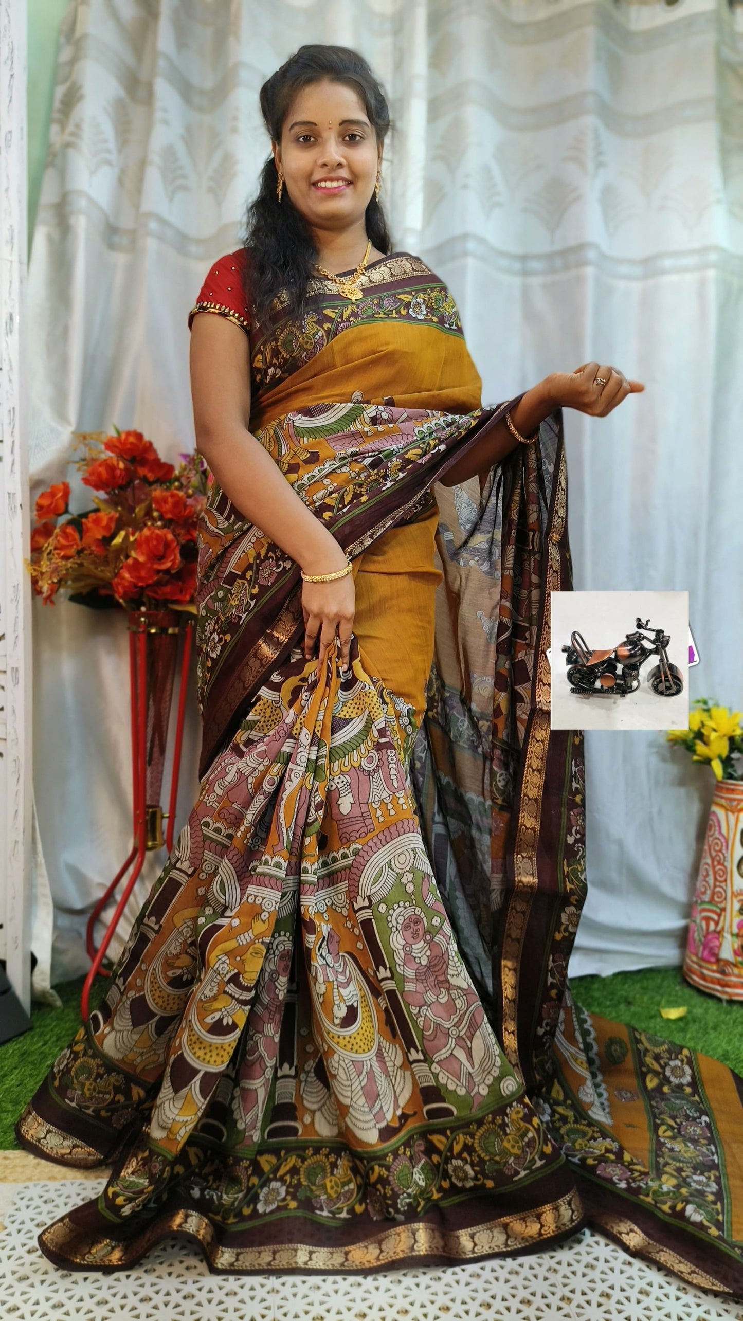 Mangalagiri Silk Saree