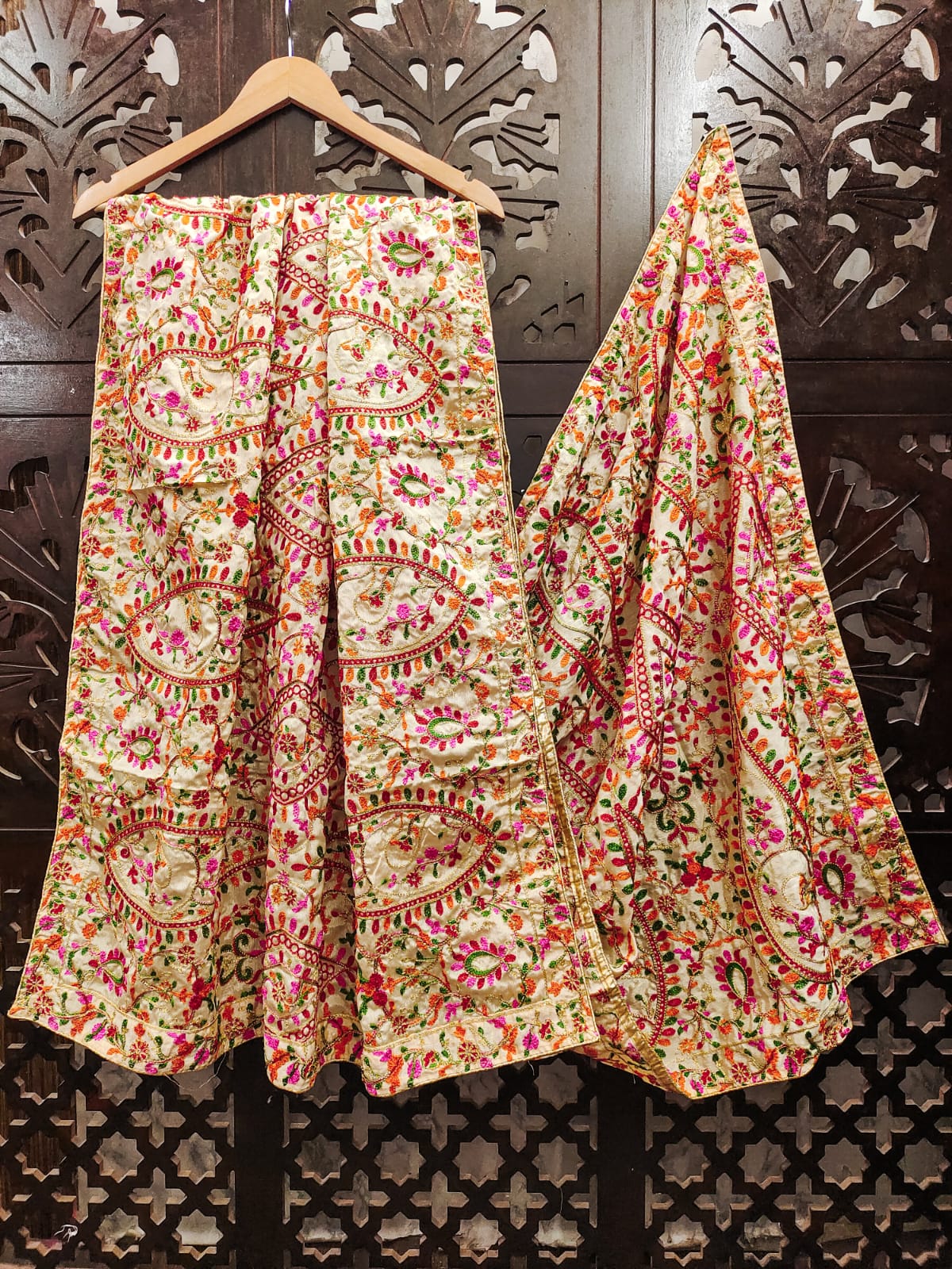 Kashmiri Work Dupatta