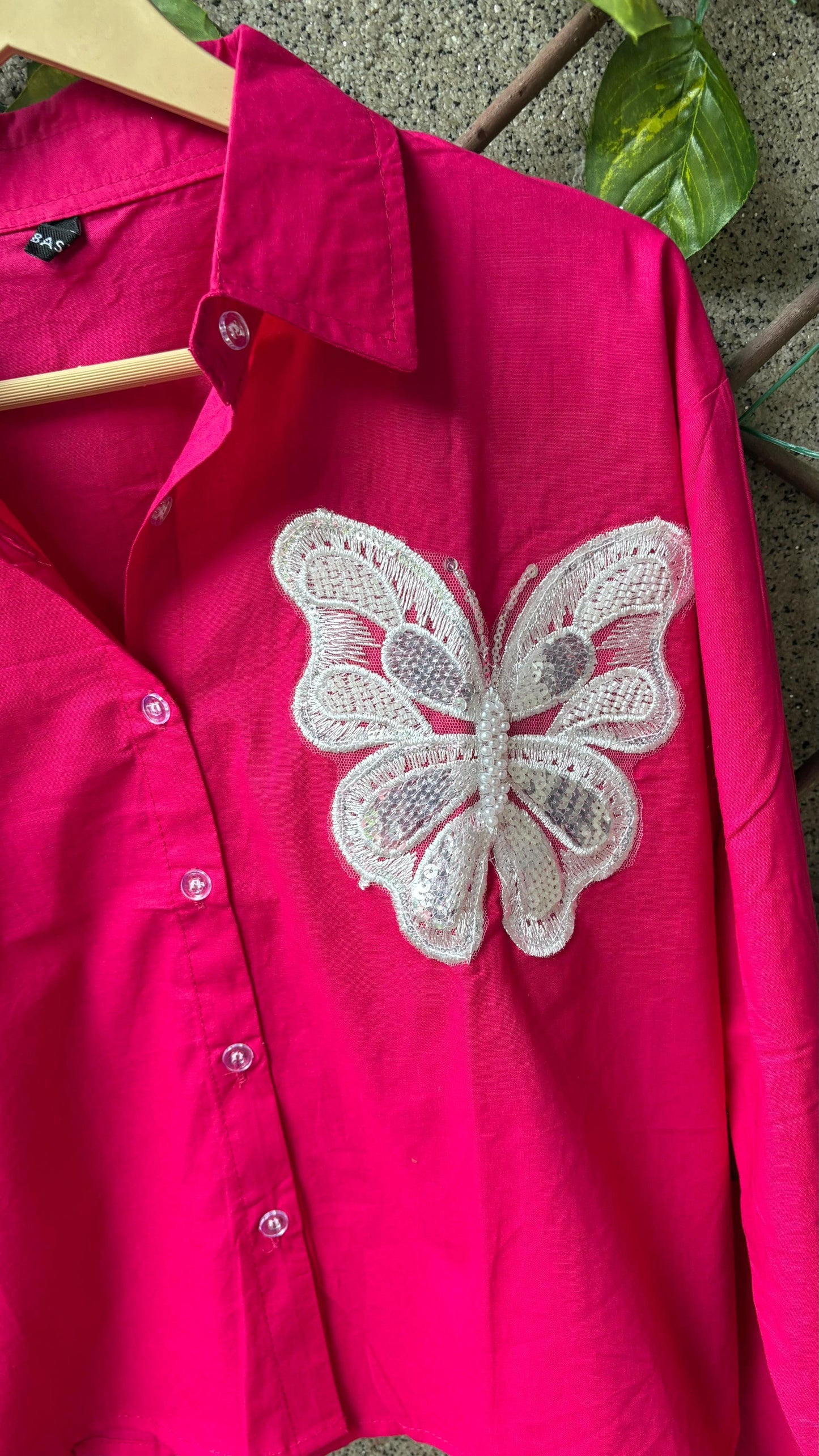 Pearl Embellished Shirt