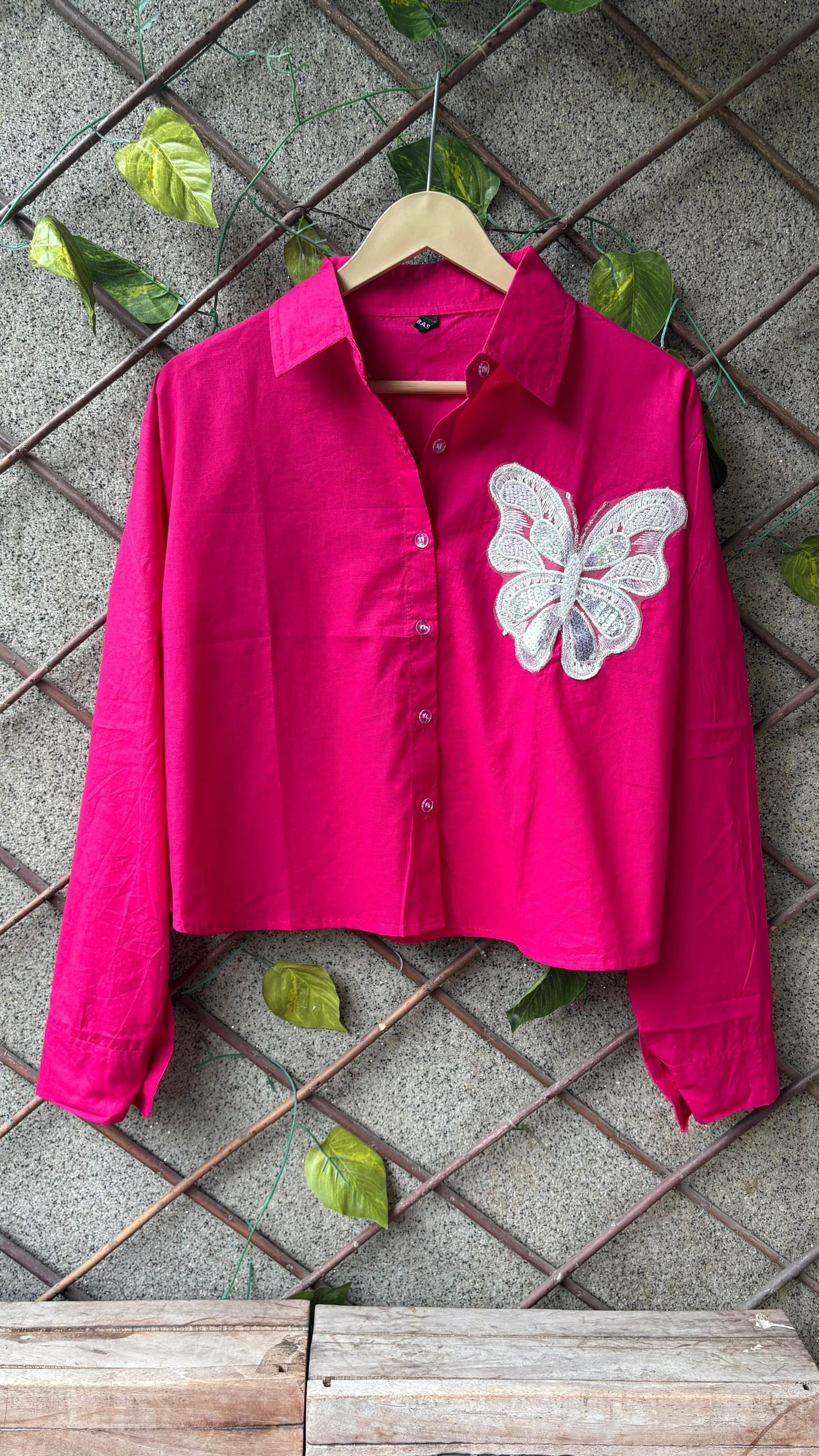Pearl Embellished Shirt