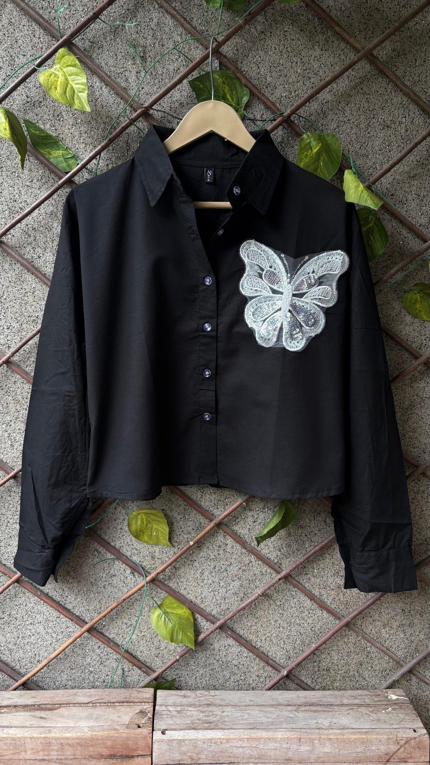 Pearl Embellished Shirt