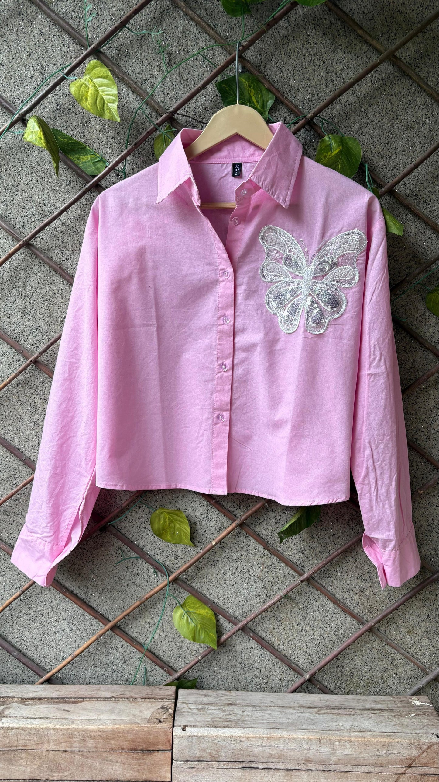 Pearl Embellished Shirt