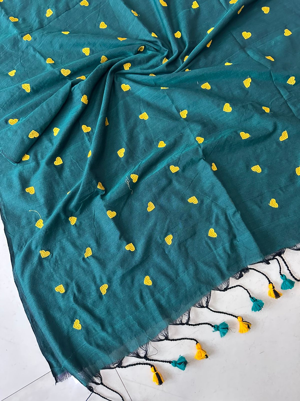 Embroidery Work Saree