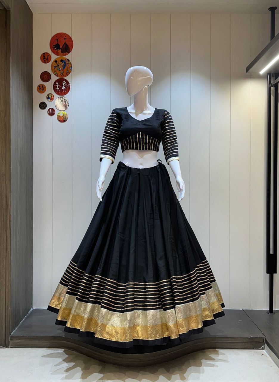 Rayon Cotton Chaniya and Blouse
