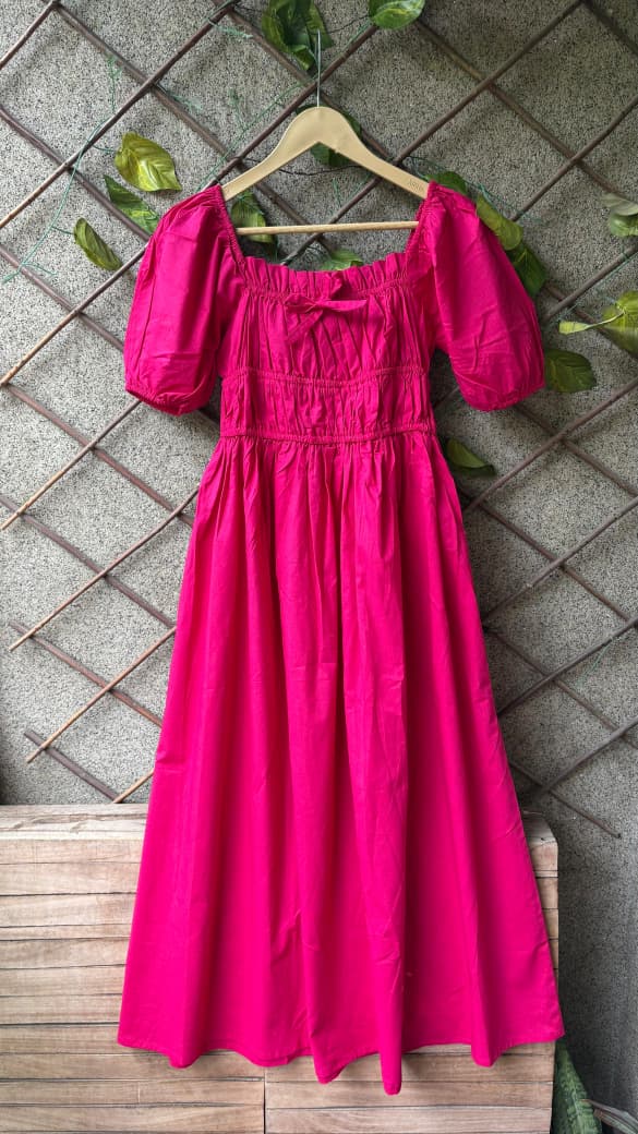 SUNSET HUES SMOCKED DRESSES