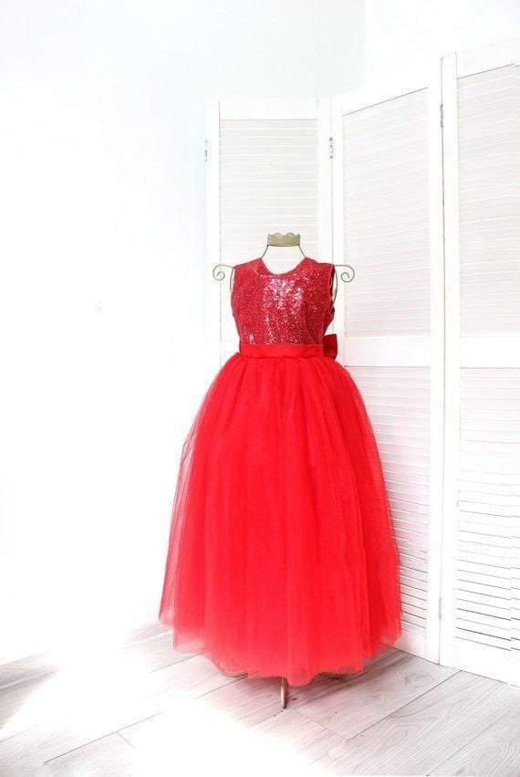 Mom & Daughter Sequin Gown Combo