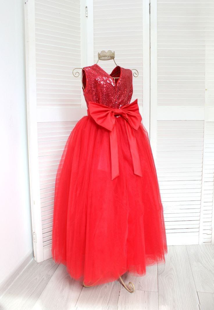 Mom & Daughter Sequin Gown Combo