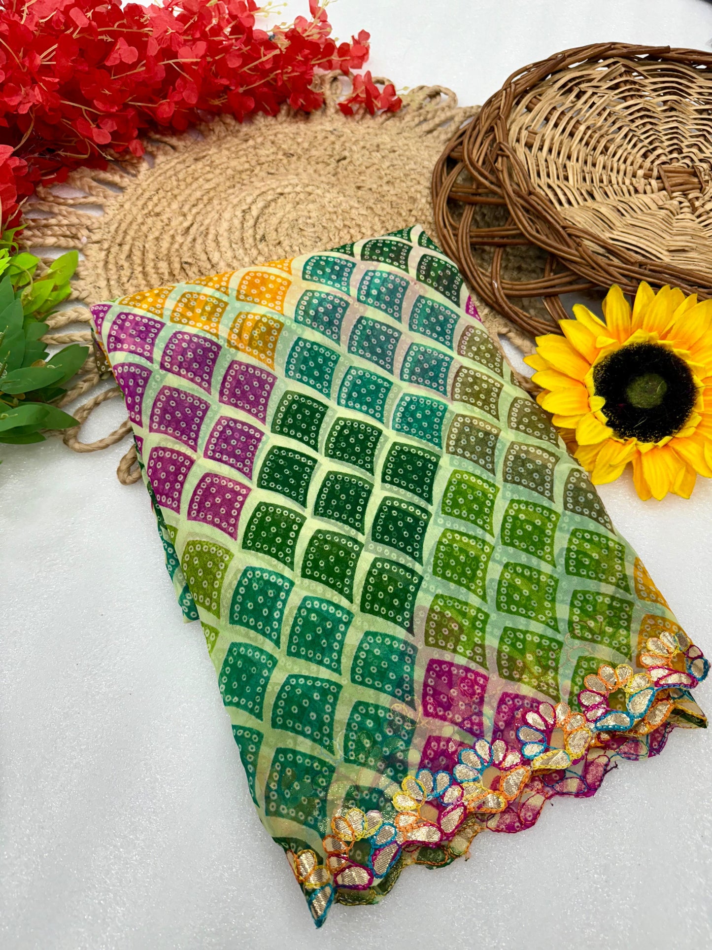Georgette Saree
