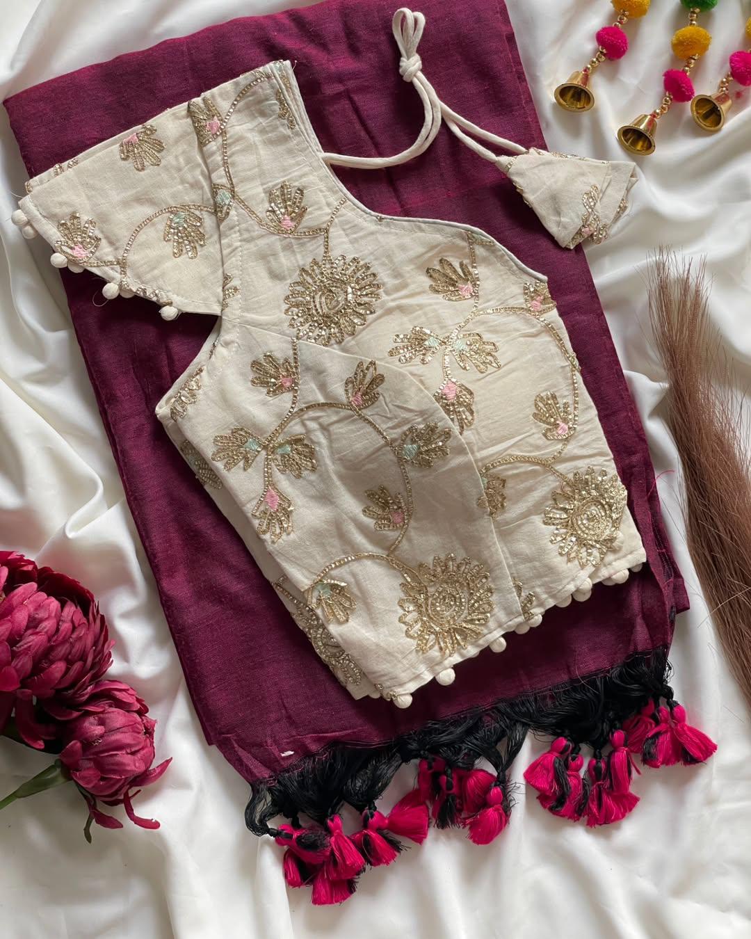 Khadi Cotton Saree
