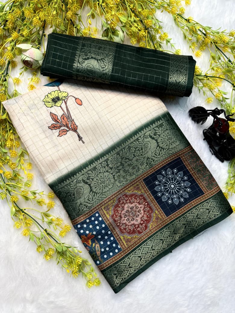 DOLA CHEX PREMIUM SAREE