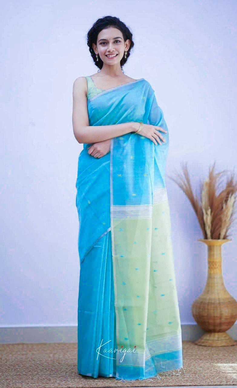 Span Cotton Silk Saree