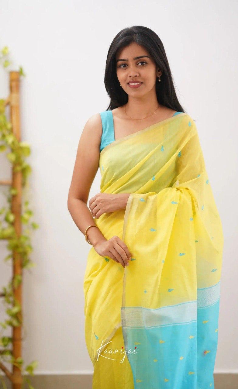 Span Cotton Silk Saree
