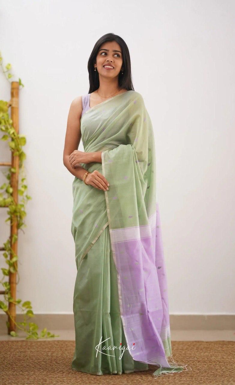 Span Cotton Silk Saree