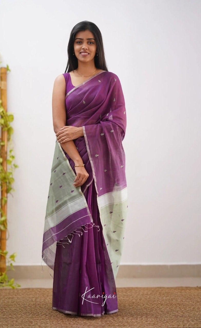 Span Cotton Silk Saree