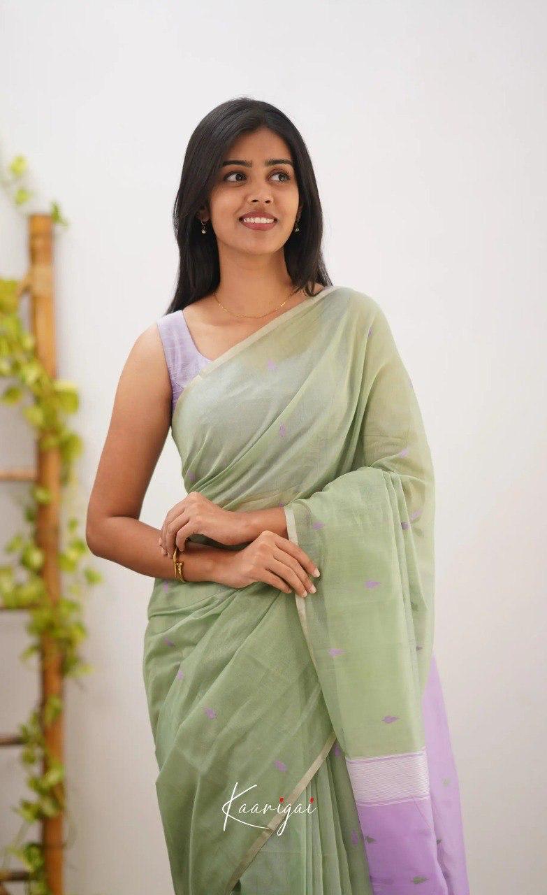 Span Cotton Silk Saree