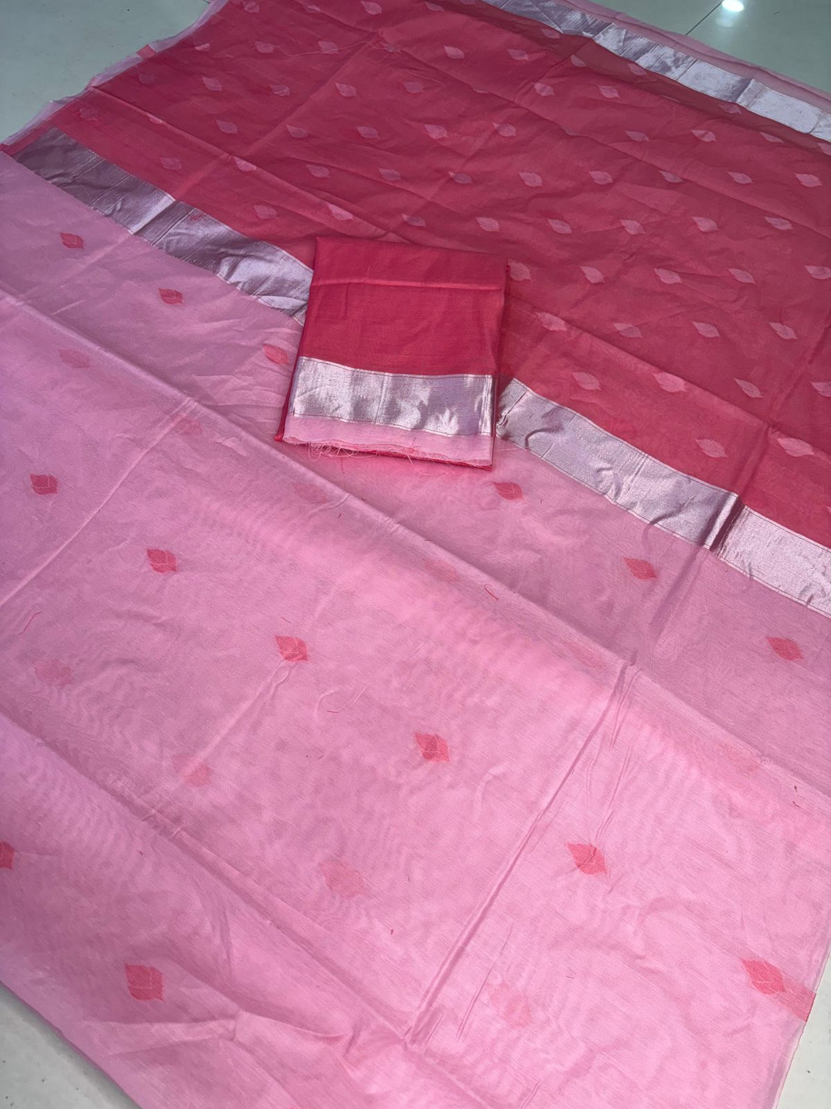 Span Cotton Silk Saree