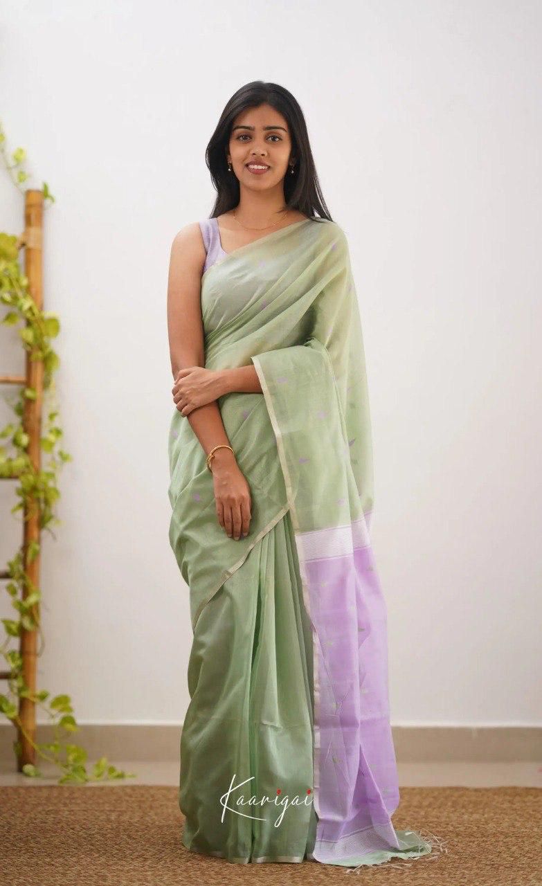 Span Cotton Silk Saree