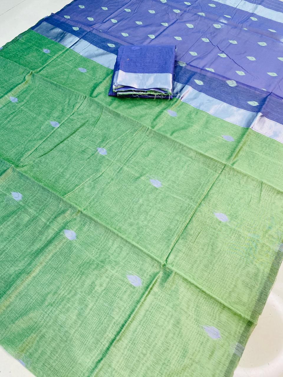 Span Cotton Silk Saree