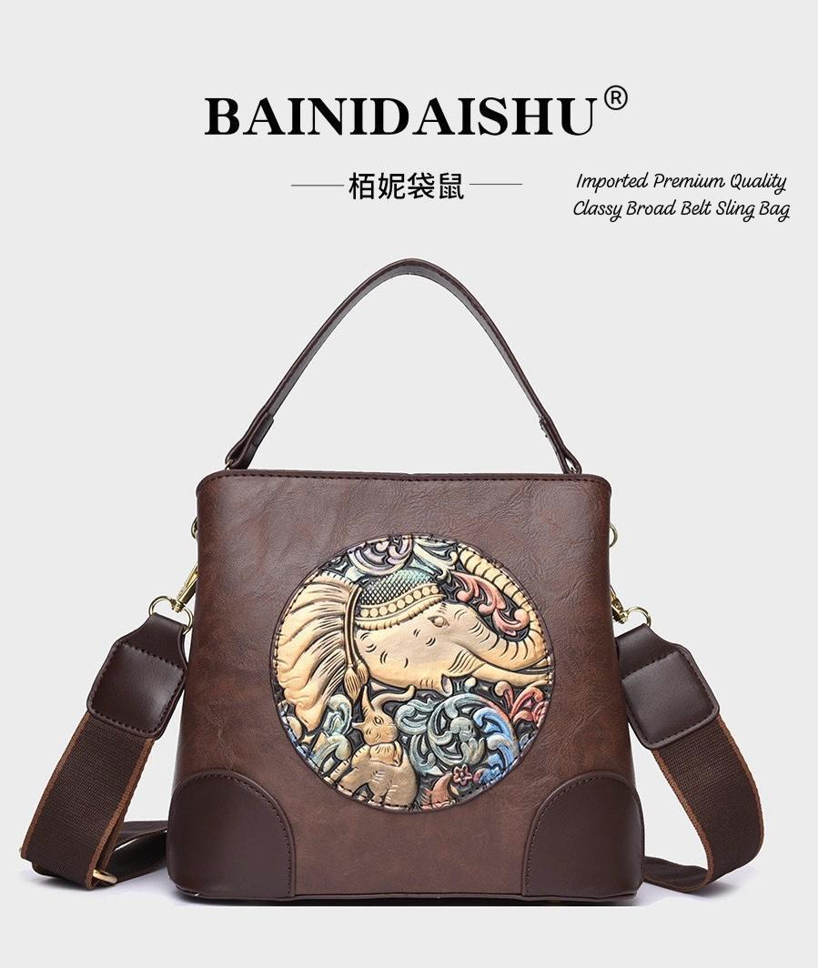 HANDBAG AND SLING BAG