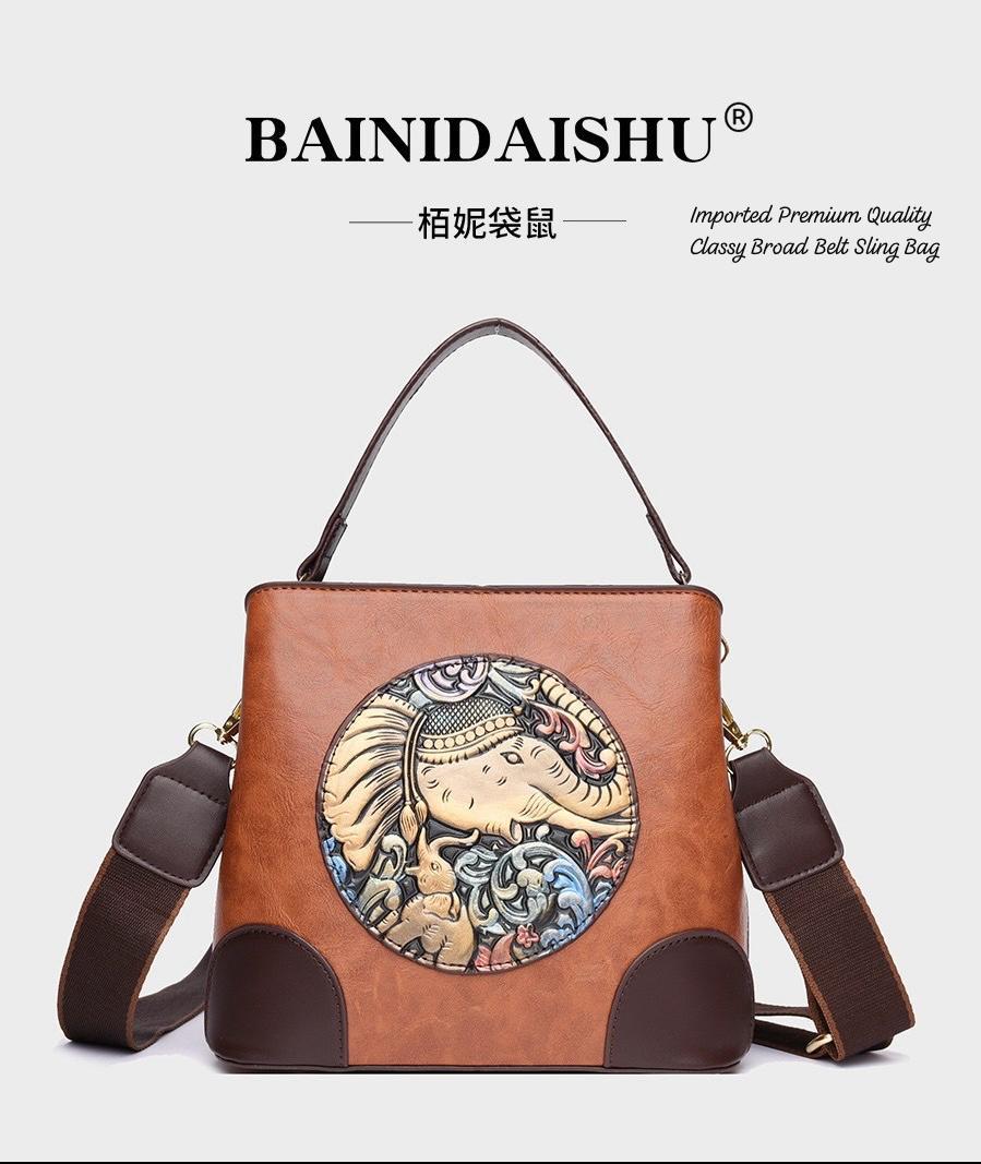 HANDBAG AND SLING BAG